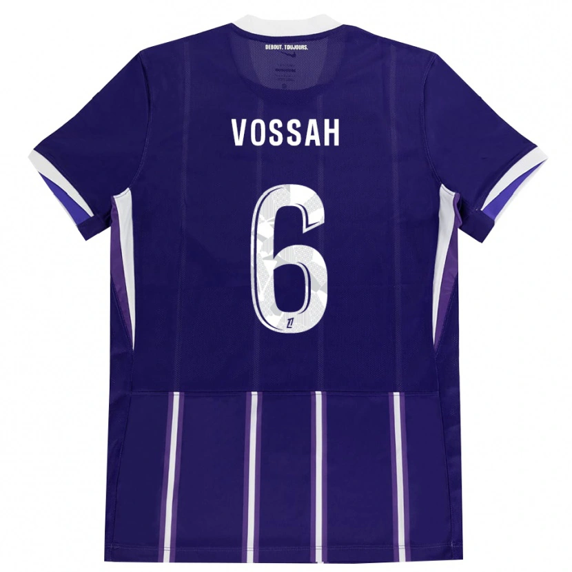 Danxen Dames Alexis Vossah #6 Paars Wit Thuisshirt Thuistenue 2026/27 T-Shirt