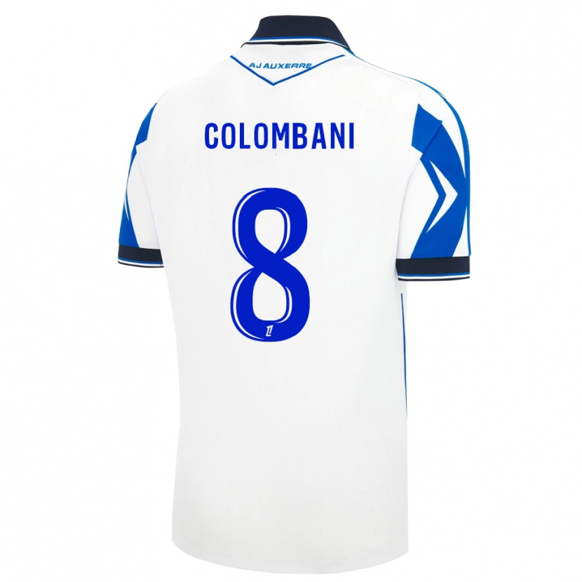 Danxen Dames Tiahiti Colombani #8 Zwart Wit Blauw Thuisshirt Thuistenue 2026/27 T-Shirt