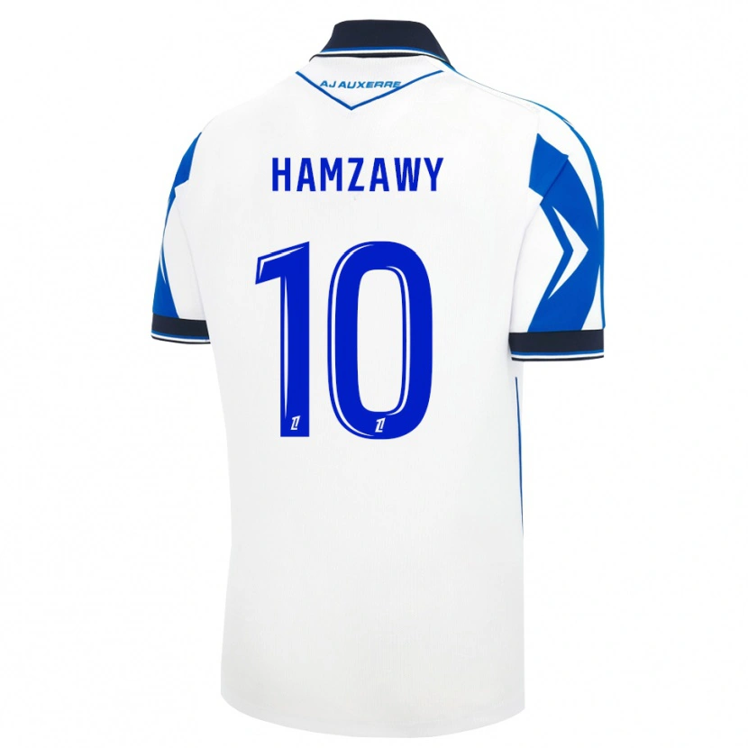 Danxen Dames Redwan Eid Hamzawiy #10 Zwart Wit Blauw Thuisshirt Thuistenue 2026/27 T-Shirt