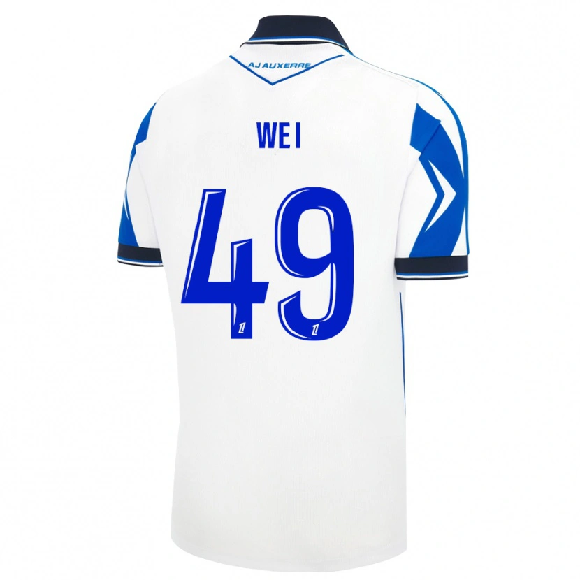 Danxen Dames Xiangxin Wei #49 Zwart Wit Blauw Thuisshirt Thuistenue 2026/27 T-Shirt