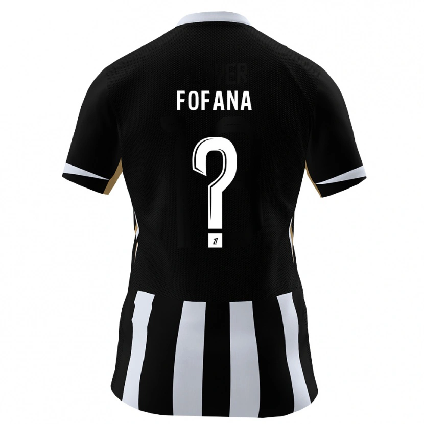 Danxen Dames N'faly Fofana #0 Zwart Blauw Thuisshirt Thuistenue 2026/27 T-Shirt