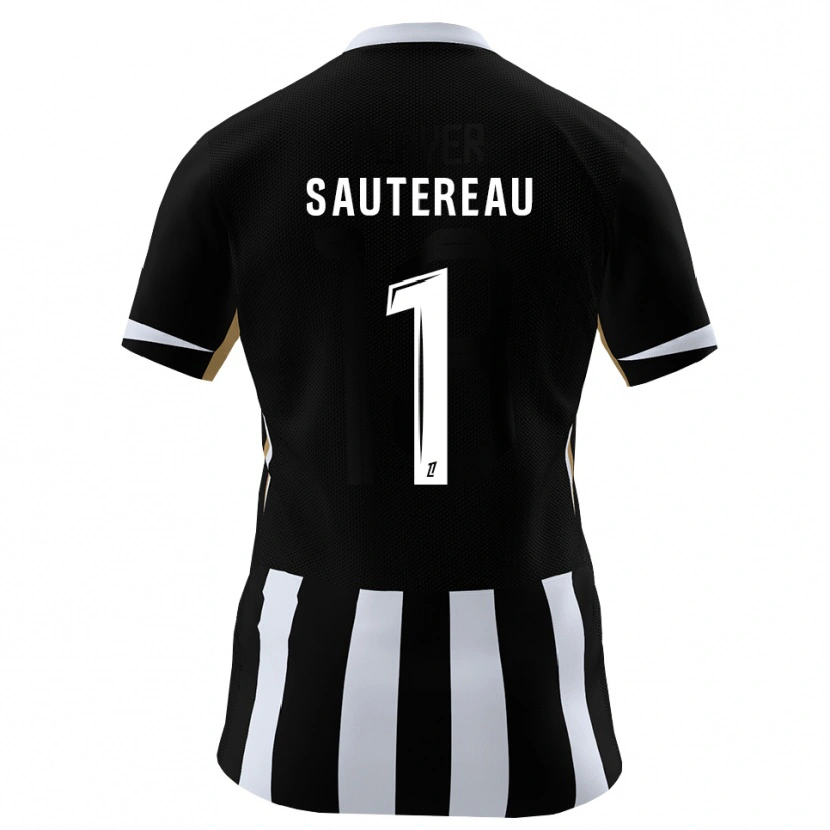 Danxen Dames Enzo Sautereau #1 Zwart Blauw Thuisshirt Thuistenue 2026/27 T-Shirt