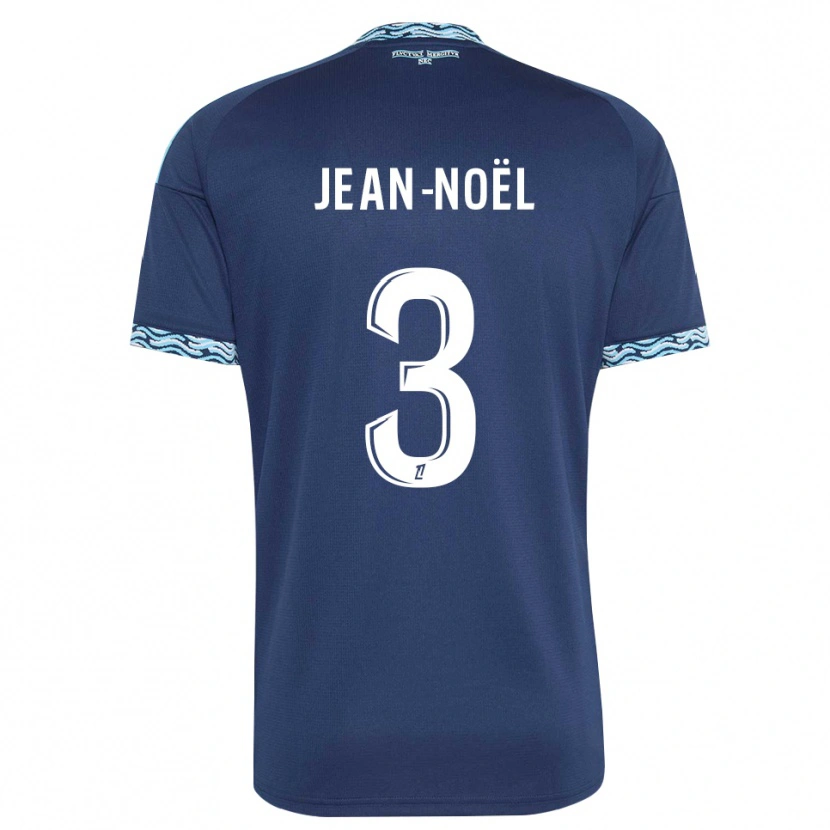 Danxen Dames Jahly Jean-Noël #3 Staalblauw Wit Thuisshirt Thuistenue 2026/27 T-Shirt