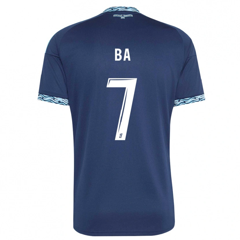 Danxen Dames Mohamed Ba #7 Staalblauw Wit Thuisshirt Thuistenue 2026/27 T-Shirt