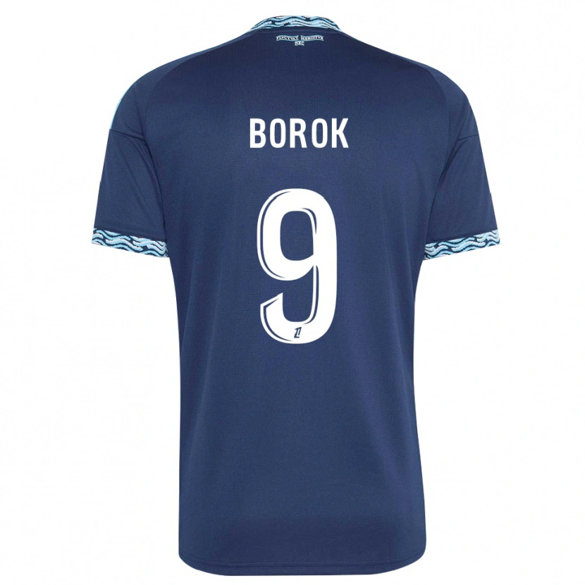 Danxen Dames Rudy Borok #9 Staalblauw Wit Thuisshirt Thuistenue 2026/27 T-Shirt
