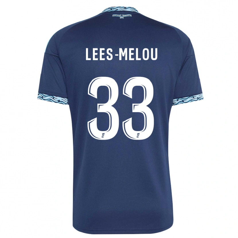 Danxen Dames Pierre Lees-Melou #33 Staalblauw Wit Thuisshirt Thuistenue 2026/27 T-Shirt
