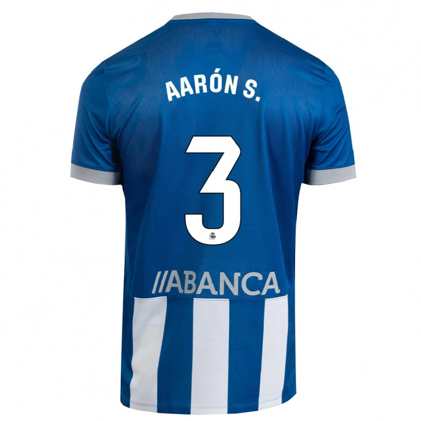 Danxen Dames Aarón Sánchez #3 Blauw Grijs Wit Thuisshirt Thuistenue 2026/27 T-Shirt