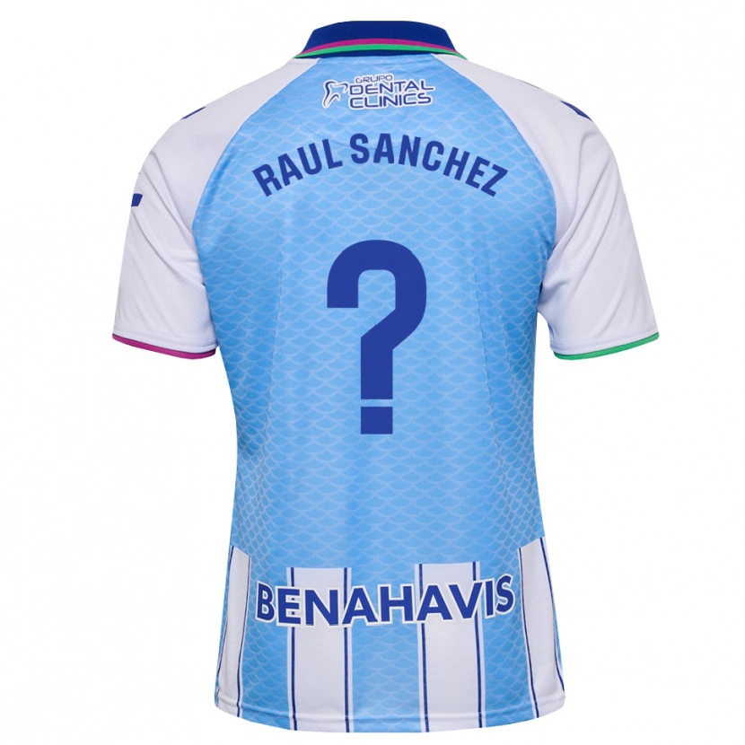 Danxen Dames Raul Sánchez #0 Diep Hemelsblauw Wit Thuisshirt Thuistenue 2026/27 T-Shirt
