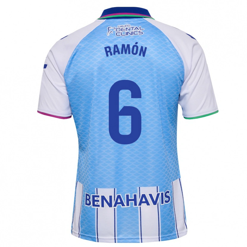 Danxen Dames Ramón Enríquez #6 Diep Hemelsblauw Wit Thuisshirt Thuistenue 2026/27 T-Shirt