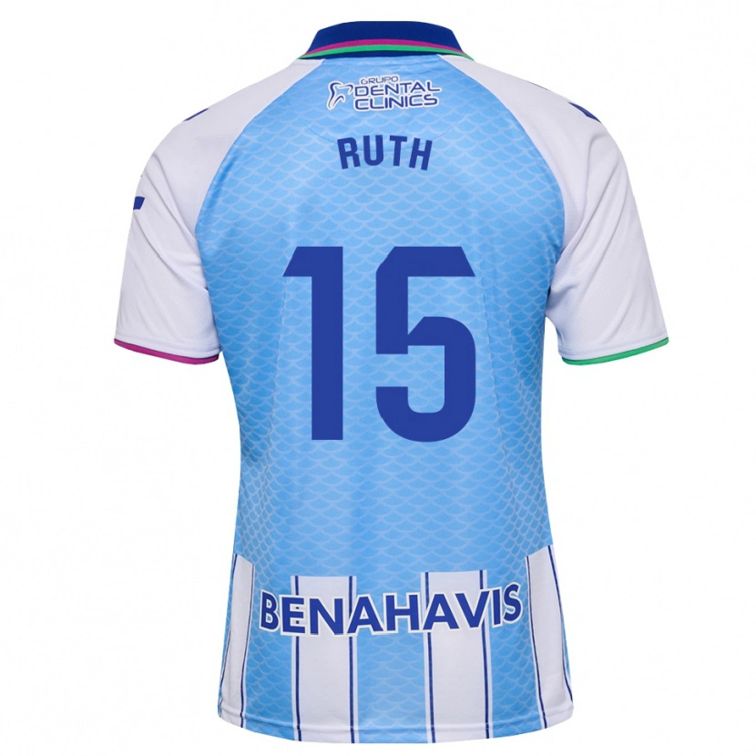 Danxen Dames Ruth #15 Diep Hemelsblauw Wit Thuisshirt Thuistenue 2026/27 T-Shirt