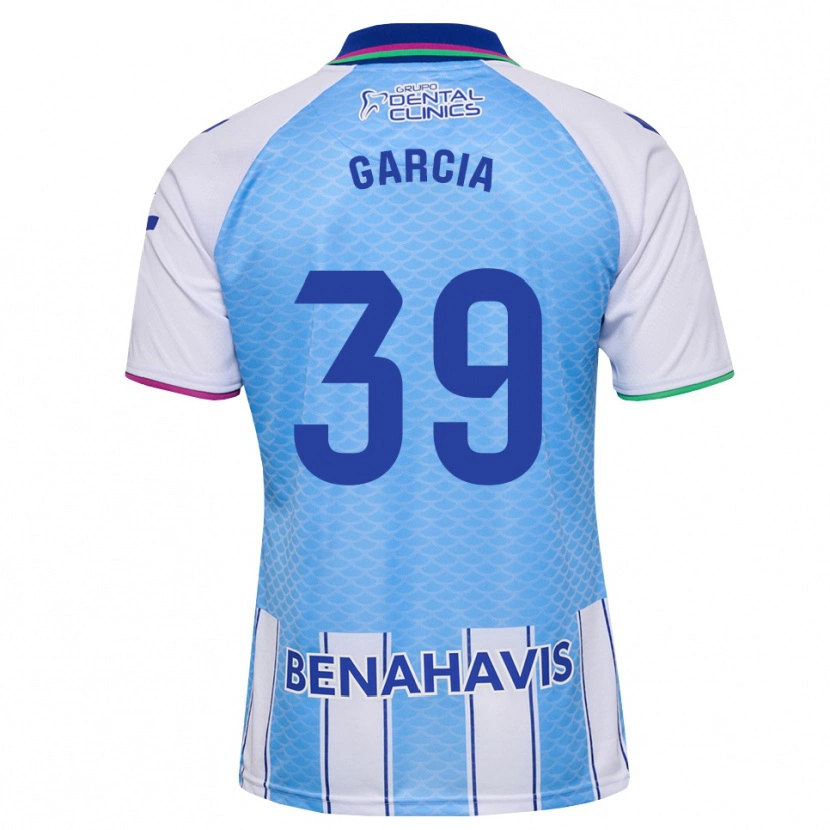 Danxen Dames Claudia García #39 Diep Hemelsblauw Wit Thuisshirt Thuistenue 2026/27 T-Shirt