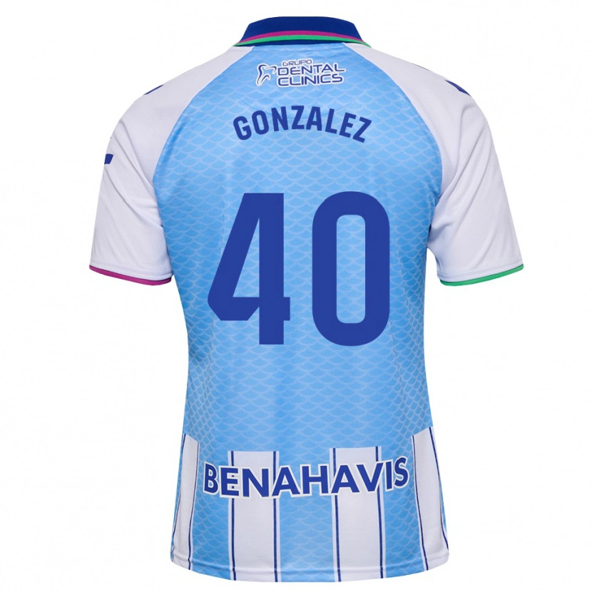 Danxen Dames Carol González #40 Diep Hemelsblauw Wit Thuisshirt Thuistenue 2026/27 T-Shirt