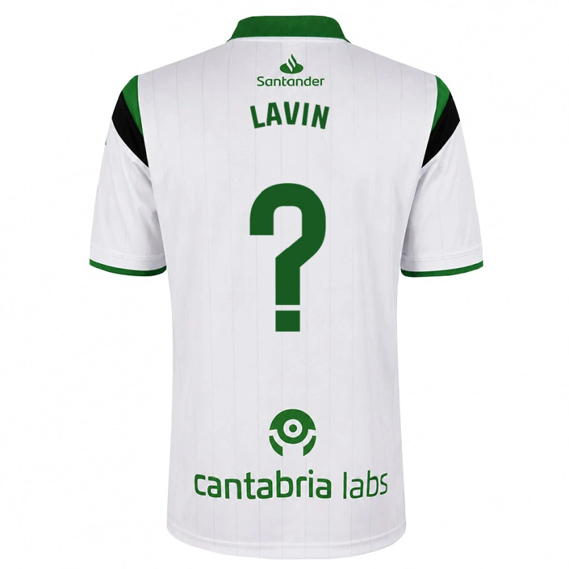Danxen Dames Raul Lavin #0 Wit Groen Zwart Thuisshirt Thuistenue 2026/27 T-Shirt