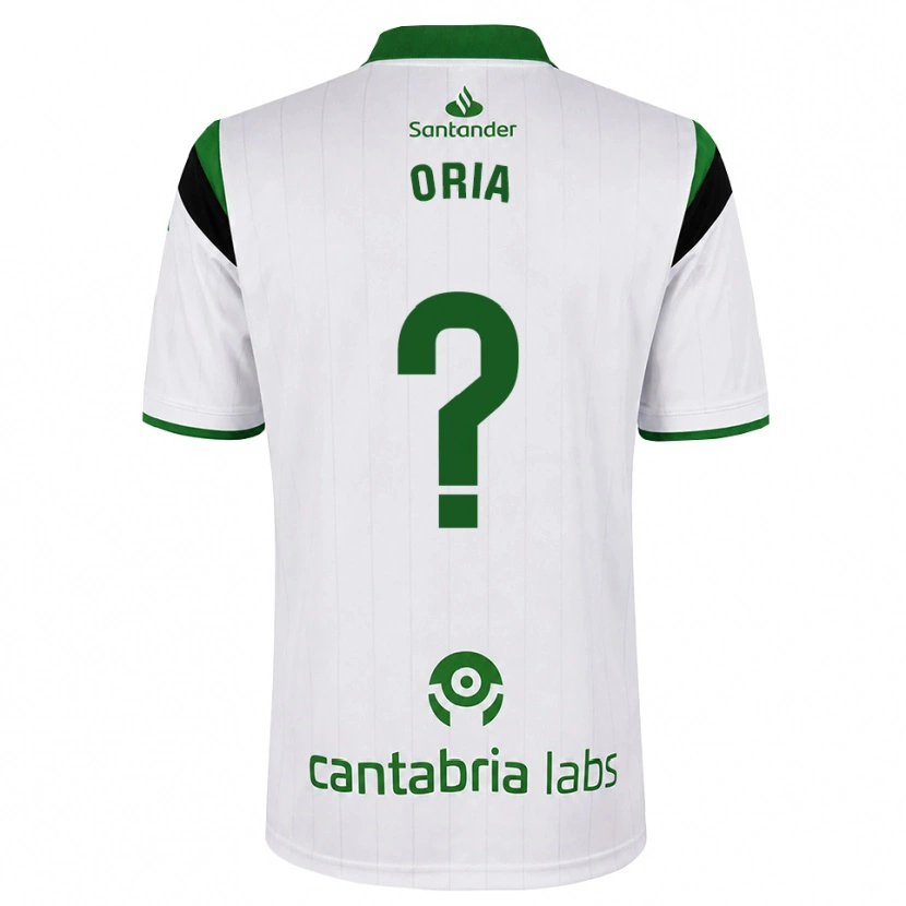 Danxen Dames Pablo Oria #0 Wit Groen Zwart Thuisshirt Thuistenue 2026/27 T-Shirt