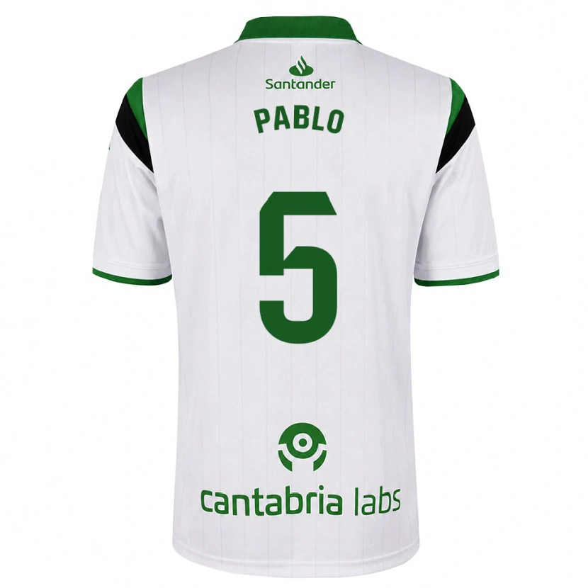 Danxen Dames Pablo Ramón #5 Wit Groen Zwart Thuisshirt Thuistenue 2026/27 T-Shirt