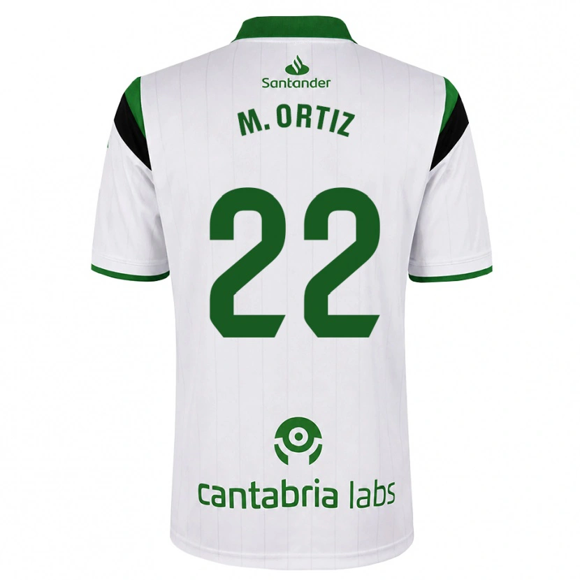 Danxen Dames María Ortiz Heras #22 Wit Groen Zwart Thuisshirt Thuistenue 2026/27 T-Shirt