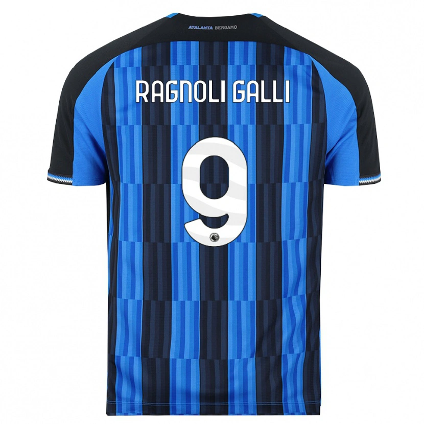 Danxen Dames Federico Ragnoli Galli #9 Blauw Zwart Rood Thuisshirt Thuistenue 2026/27 T-Shirt