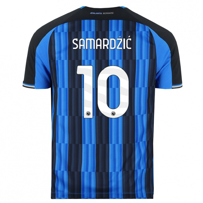 Danxen Dames Lazar Samardžić #10 Blauw Zwart Rood Thuisshirt Thuistenue 2026/27 T-Shirt