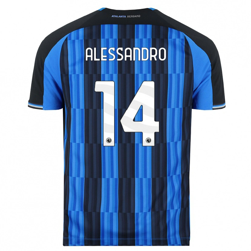 Danxen Dames Alessandro Rinaldi #14 Blauw Zwart Rood Thuisshirt Thuistenue 2026/27 T-Shirt