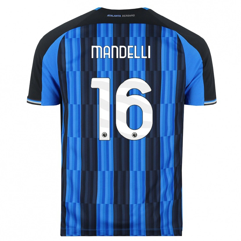 Danxen Dames Giulia Mandelli #16 Blauw Zwart Rood Thuisshirt Thuistenue 2026/27 T-Shirt