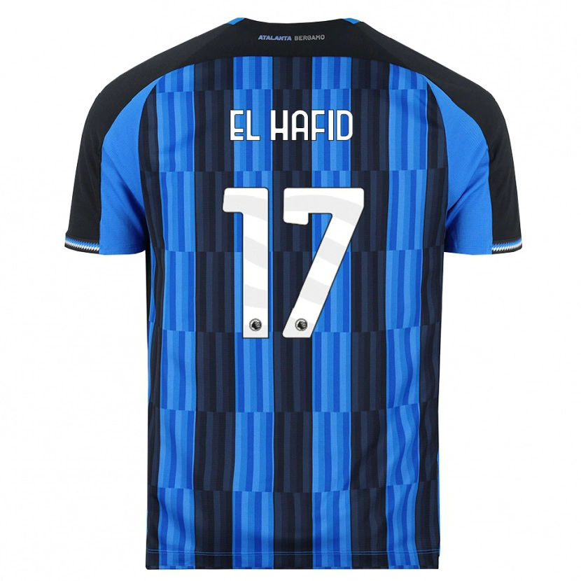 Danxen Dames Badr El Hafid #17 Blauw Zwart Rood Thuisshirt Thuistenue 2026/27 T-Shirt