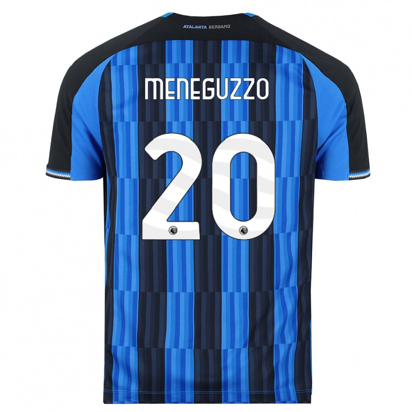 Danxen Dames Davide Meneguzzo #20 Blauw Zwart Rood Thuisshirt Thuistenue 2026/27 T-Shirt