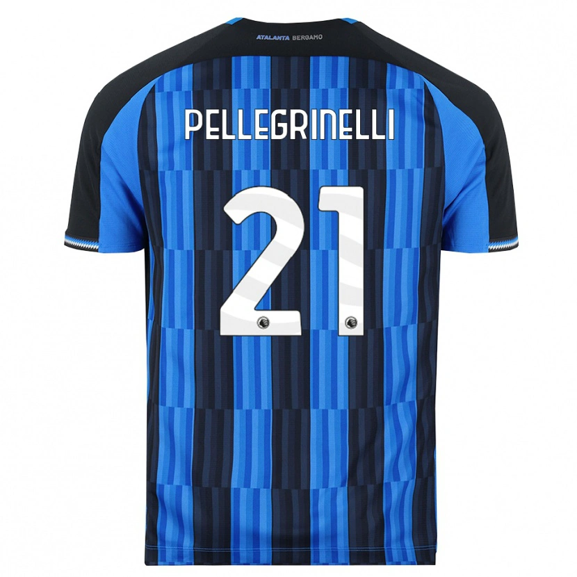 Danxen Dames Giorgia Pellegrinelli #21 Blauw Zwart Rood Thuisshirt Thuistenue 2026/27 T-Shirt