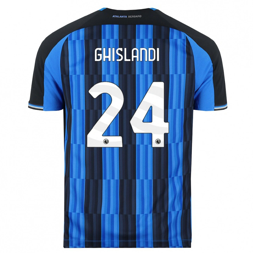 Danxen Dames Davide Ghislandi #24 Blauw Zwart Rood Thuisshirt Thuistenue 2026/27 T-Shirt