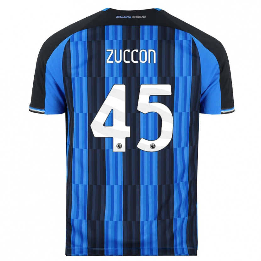 Danxen Dames Federico Zuccon #45 Blauw Zwart Rood Thuisshirt Thuistenue 2026/27 T-Shirt