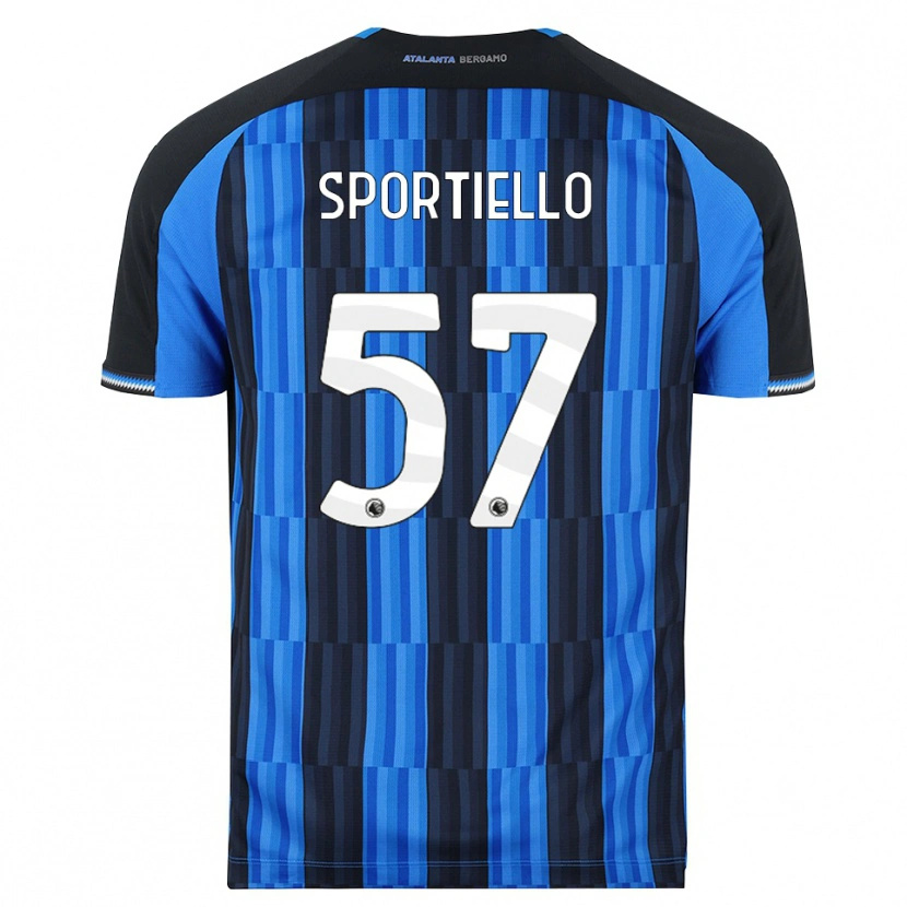 Danxen Dames Marco Sportiello #57 Blauw Zwart Rood Thuisshirt Thuistenue 2026/27 T-Shirt
