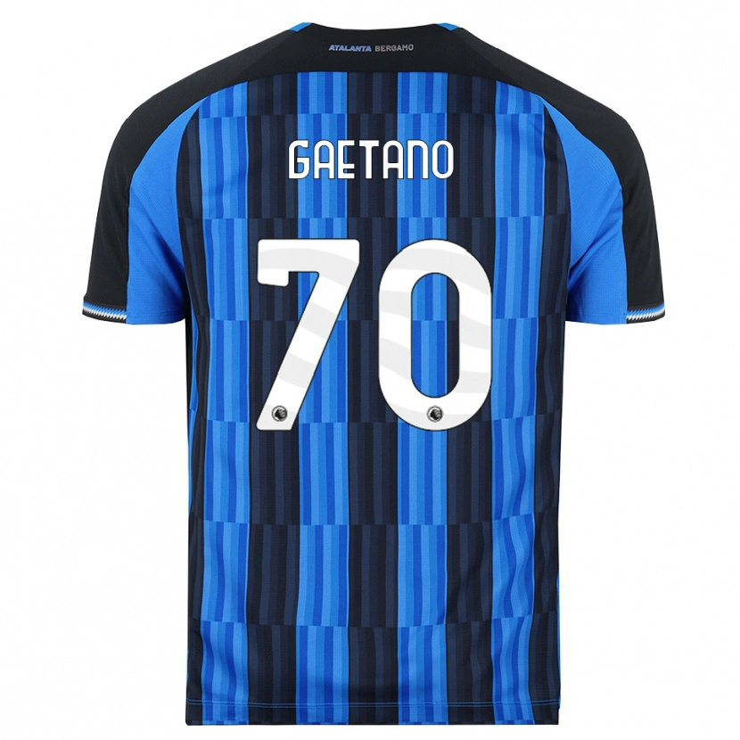 Danxen Dames Gianluca Gaetano #70 Blauw Zwart Rood Thuisshirt Thuistenue 2026/27 T-Shirt
