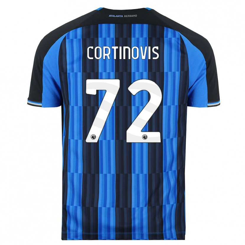 Danxen Dames Alessandro Cortinovis #72 Blauw Zwart Rood Thuisshirt Thuistenue 2026/27 T-Shirt