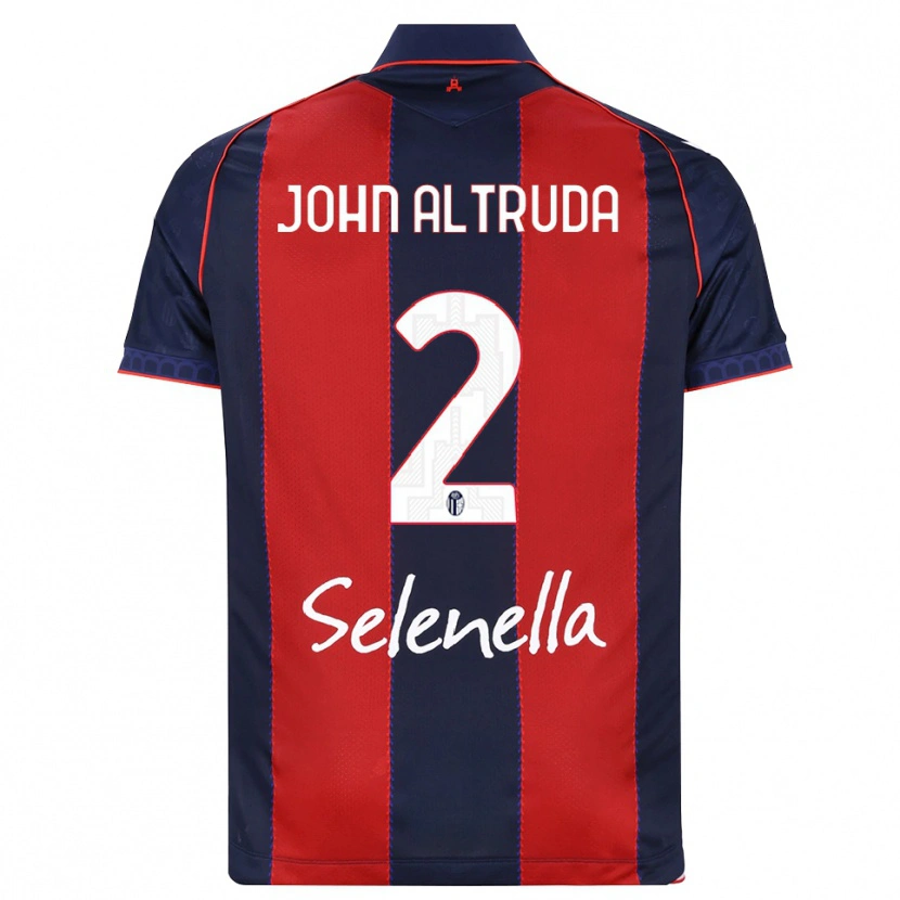 Danxen Dames Alessandro John Altruda #2 Koninklijk Blauw Rood Wit Thuisshirt Thuistenue 2026/27 T-Shirt