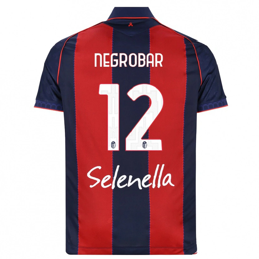 Danxen Dames Lucas Negrobar #12 Koninklijk Blauw Rood Wit Thuisshirt Thuistenue 2026/27 T-Shirt