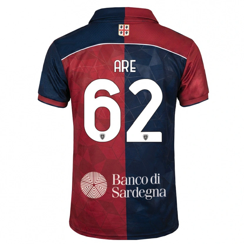 Danxen Dames Emmanuele Are #62 Bordeauxrood Koninklijk Blauw Thuisshirt Thuistenue 2026/27 T-Shirt