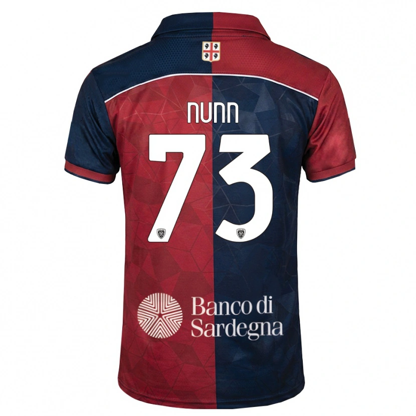 Danxen Dames Jack Nunn #73 Bordeauxrood Koninklijk Blauw Thuisshirt Thuistenue 2026/27 T-Shirt