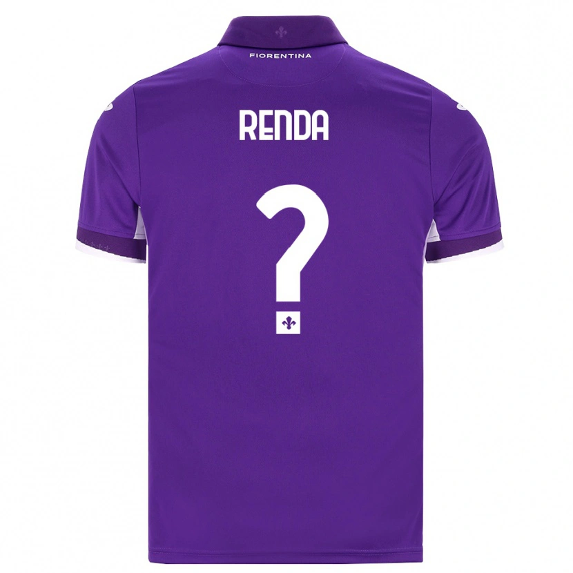 Danxen Dames Thomas Renda #0 Paars Wit Roze Thuisshirt Thuistenue 2026/27 T-Shirt