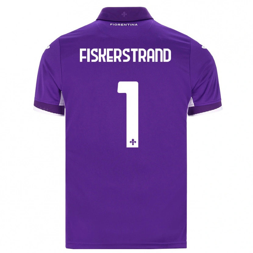 Danxen Dames Cecilie Fiskerstrand #1 Paars Wit Roze Thuisshirt Thuistenue 2026/27 T-Shirt