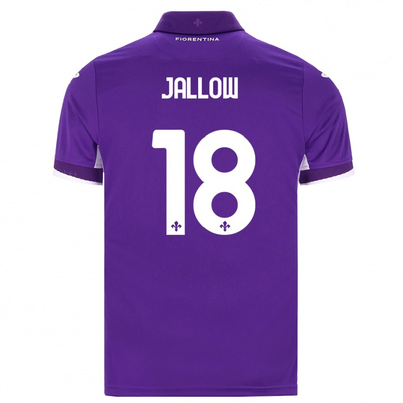 Danxen Dames Sulayman Jallow #18 Paars Wit Roze Thuisshirt Thuistenue 2026/27 T-Shirt