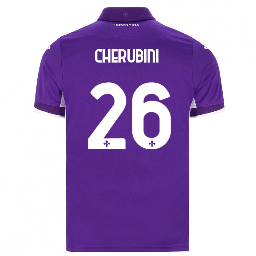 Danxen Dames Maya Cherubini #26 Paars Wit Roze Thuisshirt Thuistenue 2026/27 T-Shirt