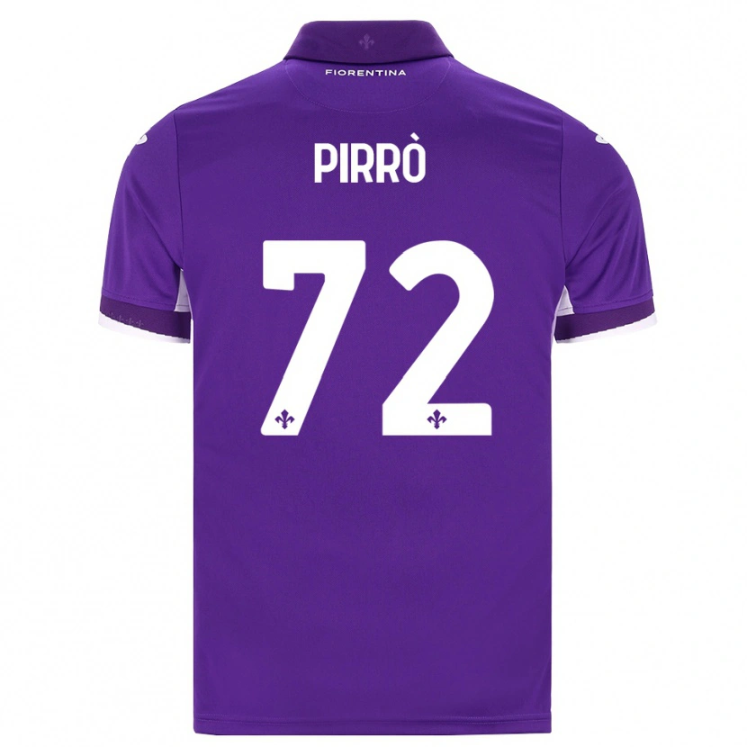 Danxen Dames Antonio Pirrò #72 Paars Wit Roze Thuisshirt Thuistenue 2026/27 T-Shirt