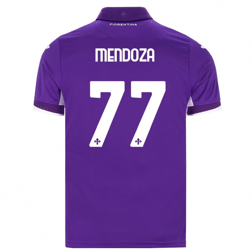 Danxen Dames William Mendoza #77 Paars Wit Roze Thuisshirt Thuistenue 2026/27 T-Shirt