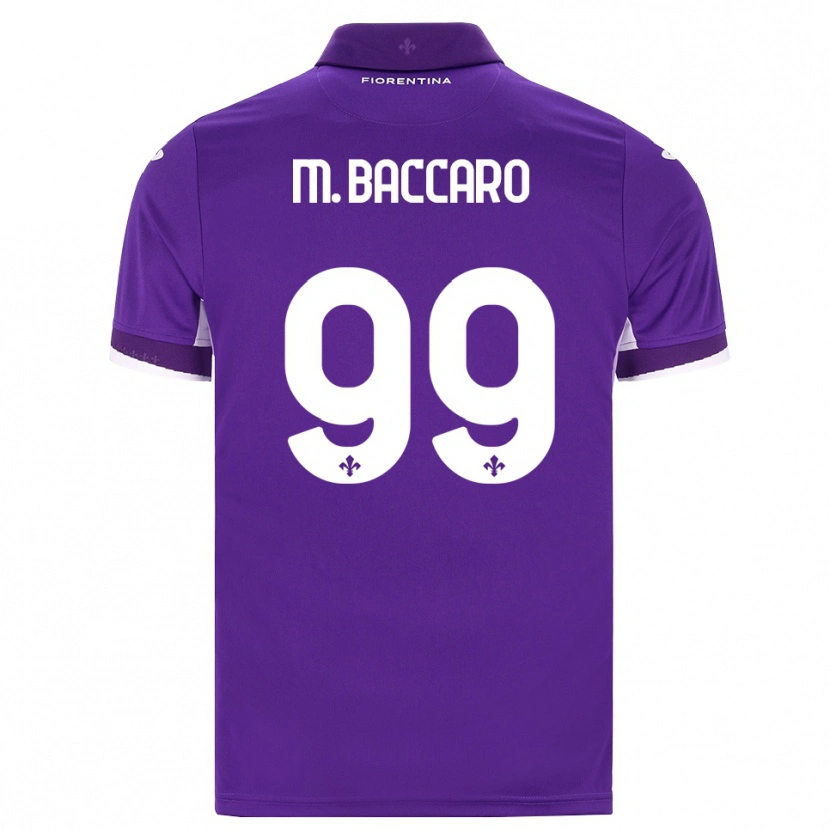 Danxen Dames Giulia Maria Baccaro #99 Paars Wit Roze Thuisshirt Thuistenue 2026/27 T-Shirt