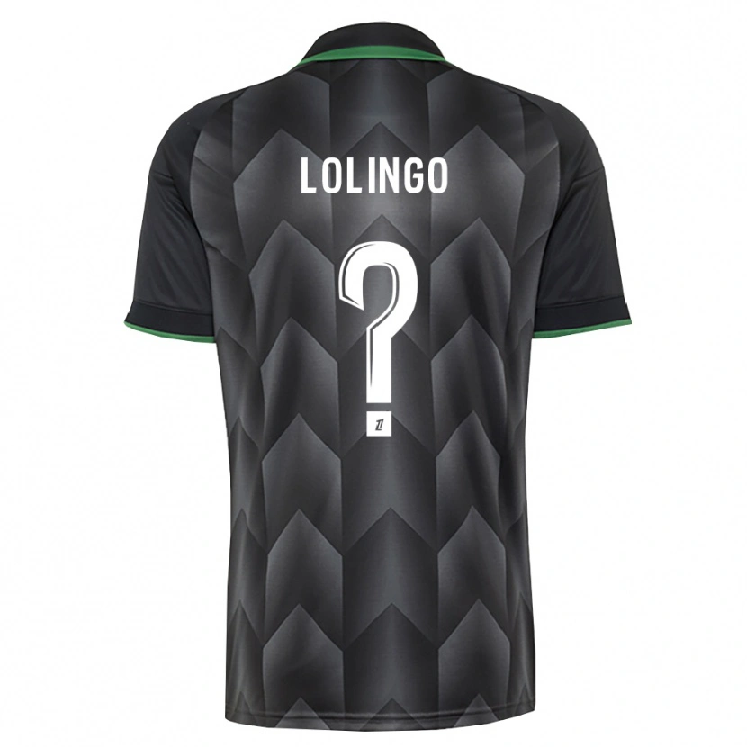 Danxen Dames David Lolingo #0 Wit Zwart Groen Uitshirt Uittenue 2026/27 T-Shirt