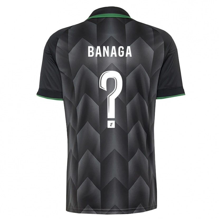Danxen Dames Mathéssendé Baud Banaga #0 Wit Zwart Groen Uitshirt Uittenue 2026/27 T-Shirt