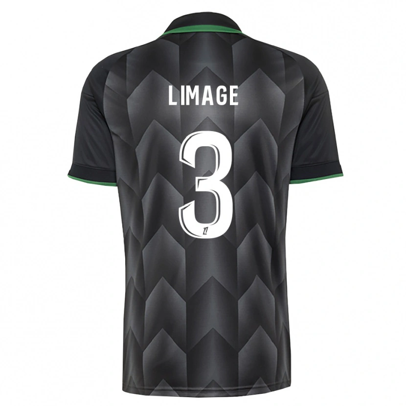Danxen Dames Jennyfer Limage #3 Wit Zwart Groen Uitshirt Uittenue 2026/27 T-Shirt