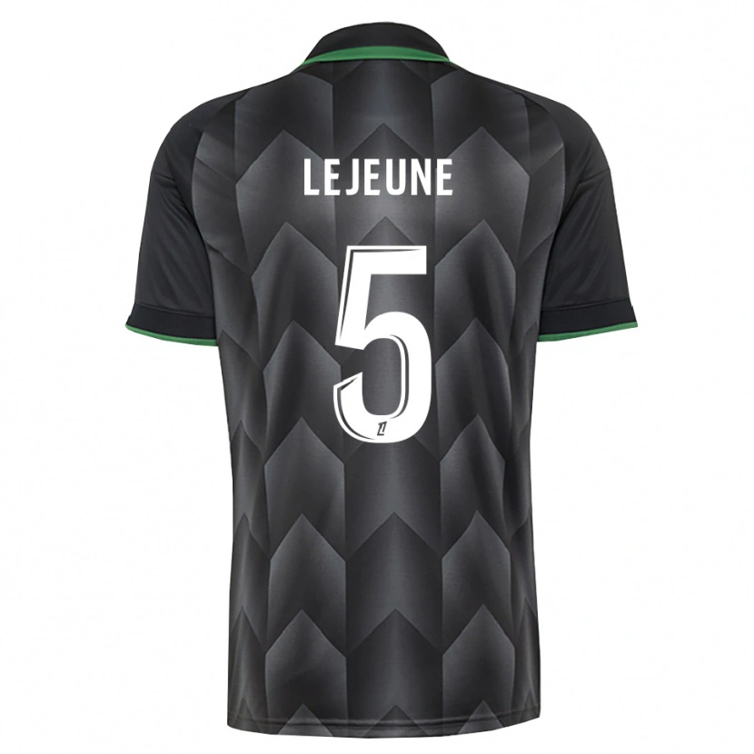 Danxen Dames Romane Lejeune #5 Wit Zwart Groen Uitshirt Uittenue 2026/27 T-Shirt