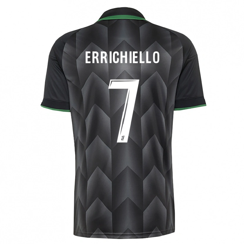 Danxen Dames Giovan Errichiello #7 Wit Zwart Groen Uitshirt Uittenue 2026/27 T-Shirt