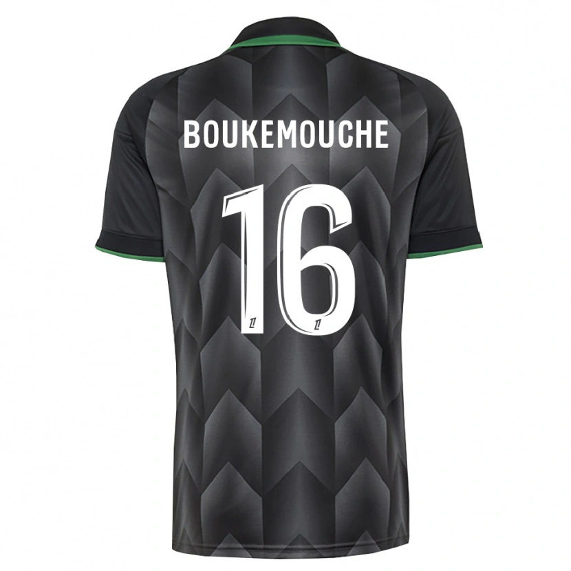 Danxen Dames Amine Boukemouche #16 Wit Zwart Groen Uitshirt Uittenue 2026/27 T-Shirt