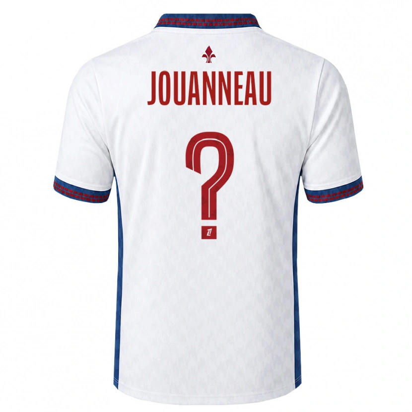 Danxen Dames Paul Jouanneau #0 Rood Wit Blauw Uitshirt Uittenue 2026/27 T-Shirt